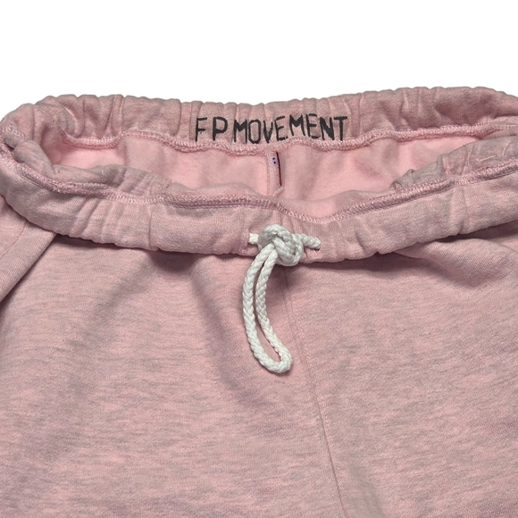FP Movement For The Win Joggers Candy Pink High Rise Sweatpants Size Large NWOT - Picture 6 of 14